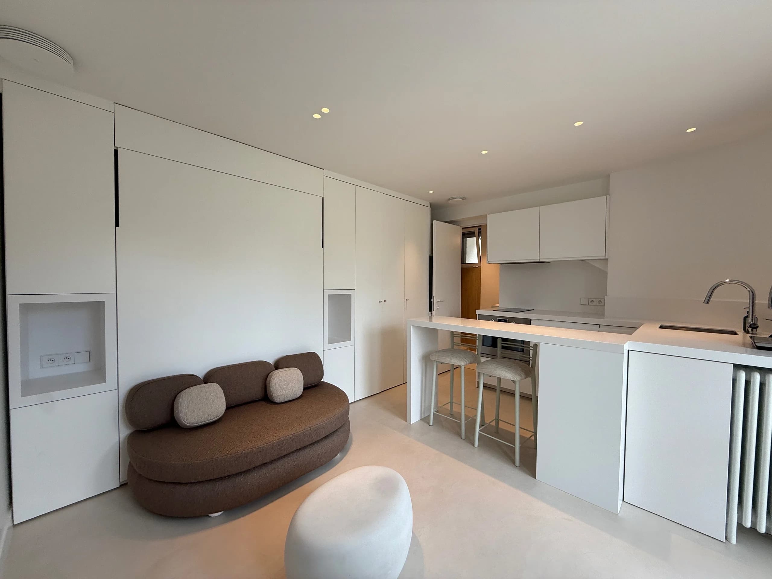 Studio living area