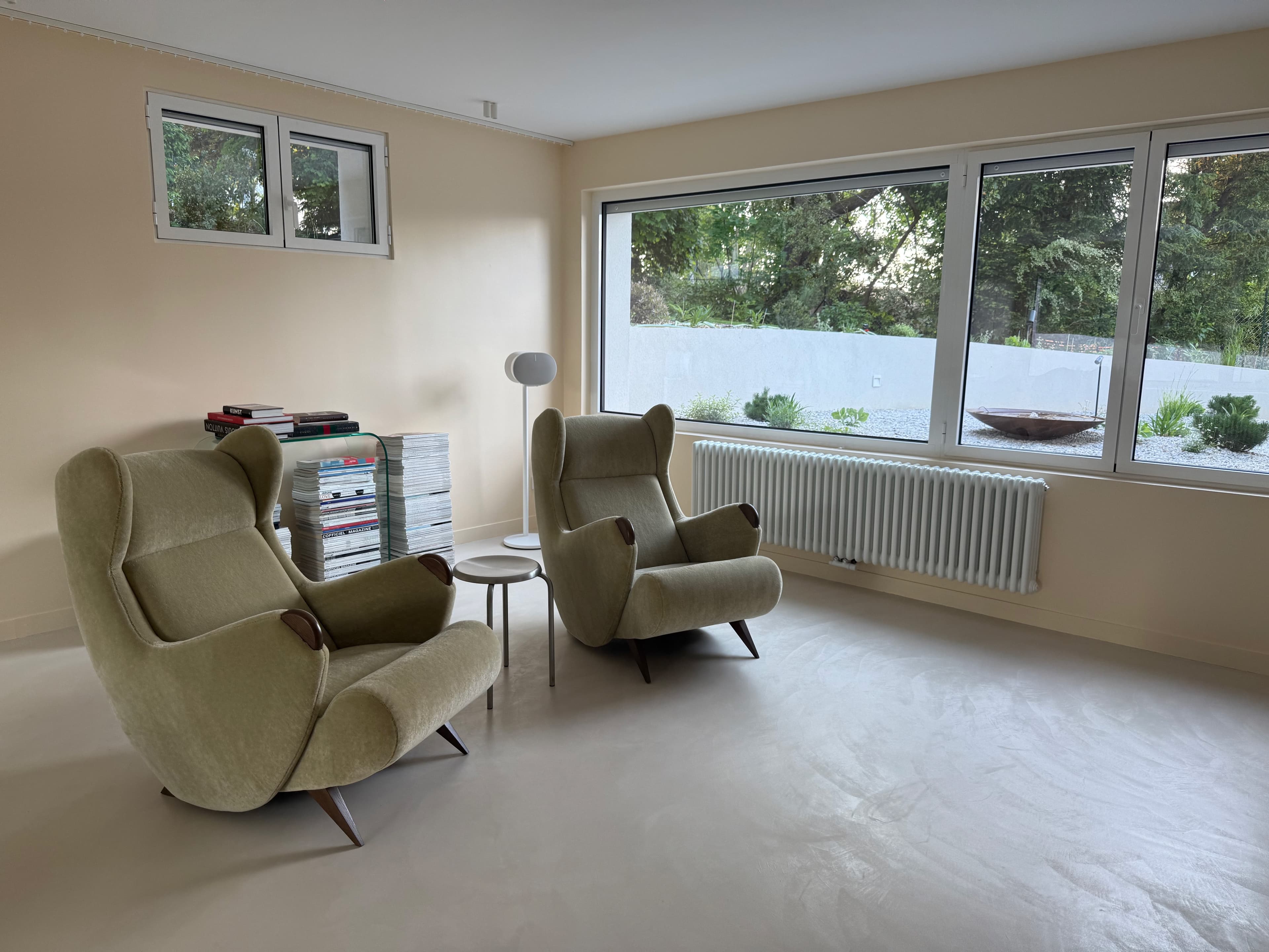 Suite living area at Murmures